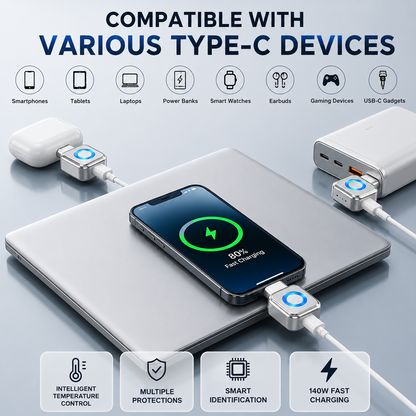 ALVERAX Auto-Eject Smart Charging Node (140W)